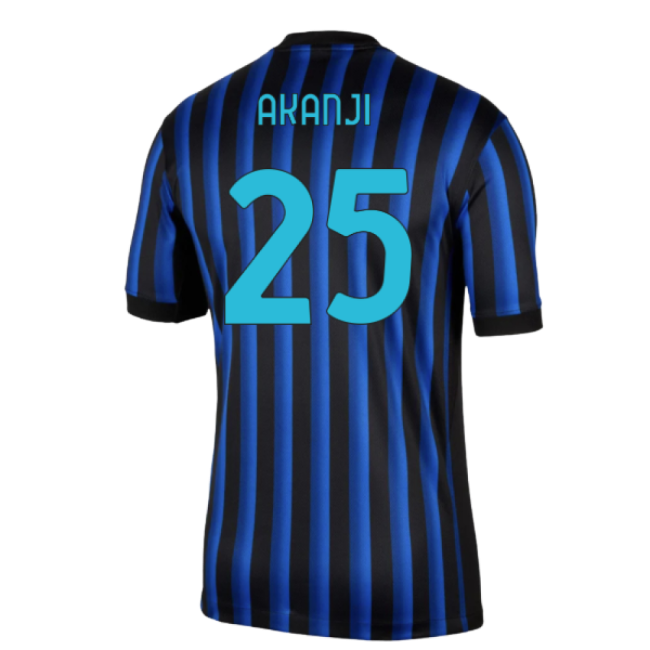 2025-2026 Inter Milan Home Shirt (Akanji 25)