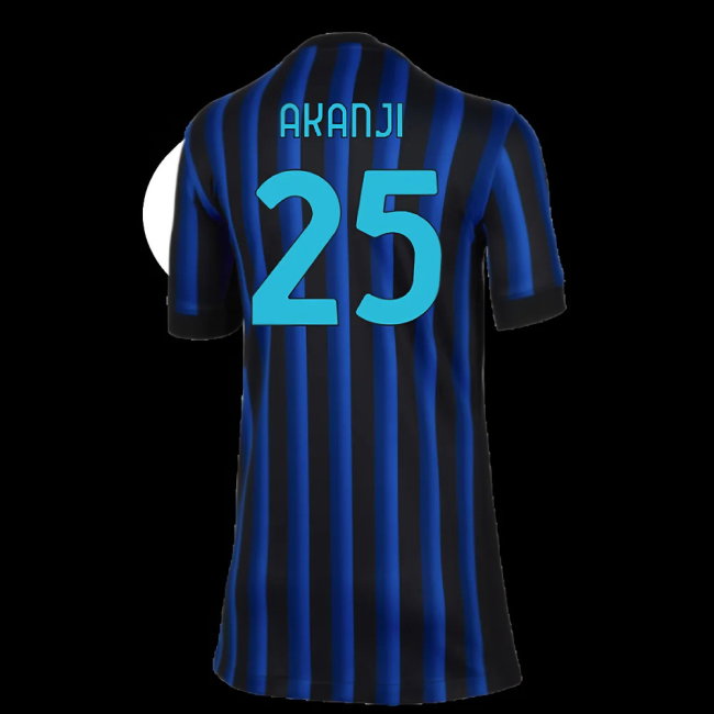 2025-2026 Inter Milan Home Shirt (Kids) (Akanji 25)