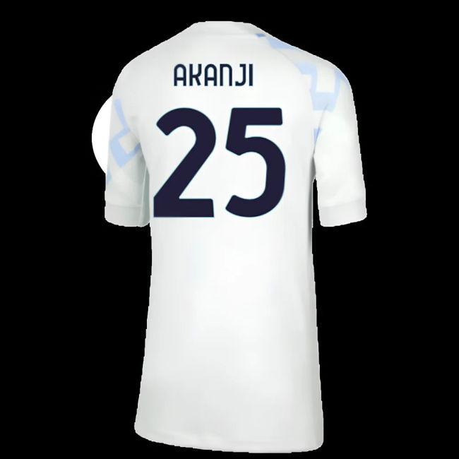 2025-2026 Inter Milan Away Shirt (Kids) (Akanji 25)
