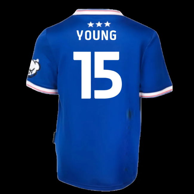 2025-2026 Ipswich Town Home Shirt - Kids (Young 15)