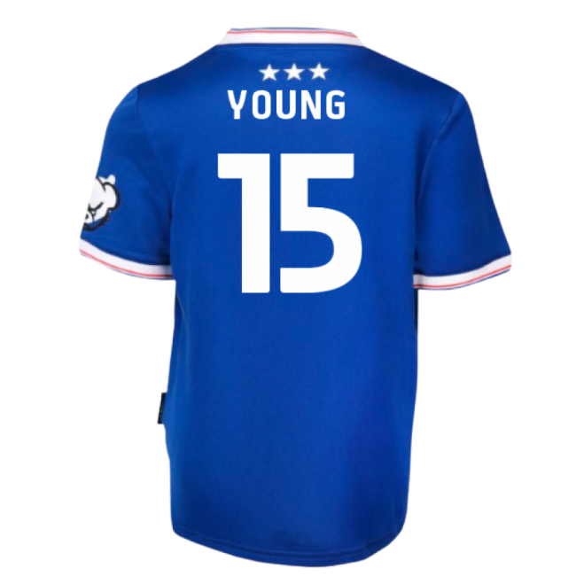 2025-2026 Ipswich Town Home Shirt - Kids (Young 15)
