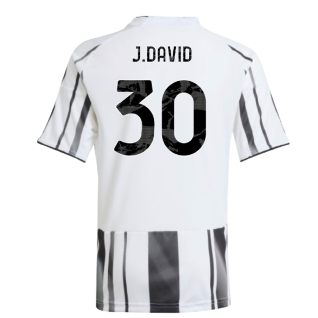 2025-2026 Juventus Home Shirt (Kids) (J.David 30)