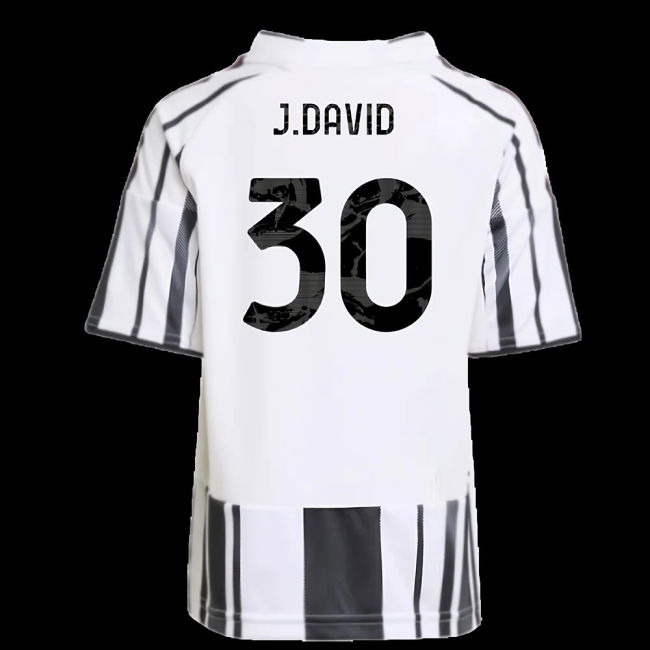 2025-2026 Juventus Home Mini Kit (J.David 30)