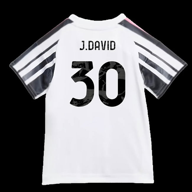 2025-2026 Juventus Home Baby Kit (J.David 30)
