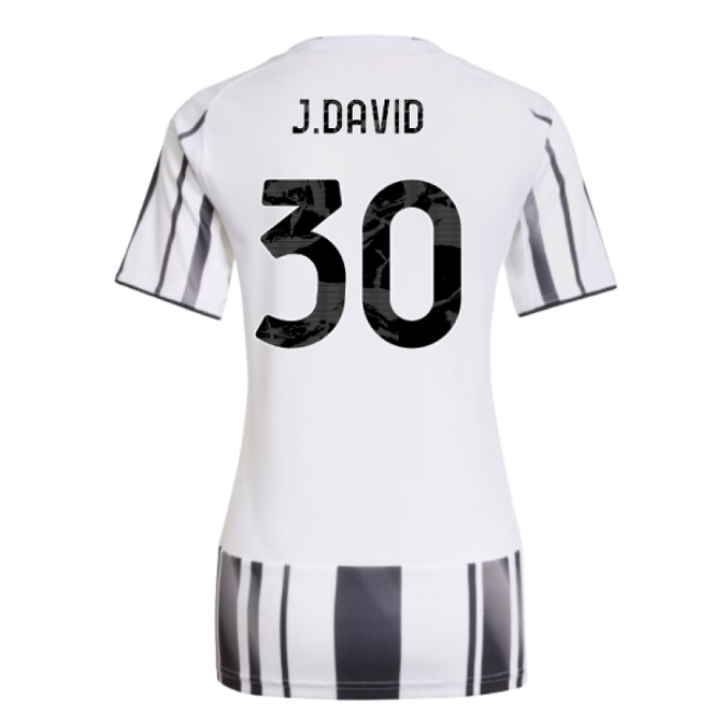 2025-2026 Juventus Home Shirt (Womens) (J.David 30)