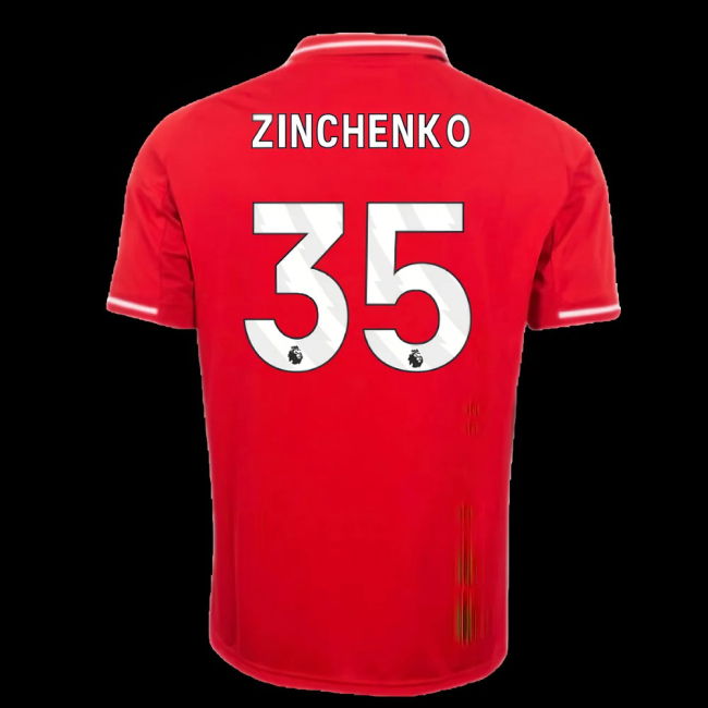 2025-2026 Nottingham Forest Home Shirt (Kids) (Zinchenko 35)