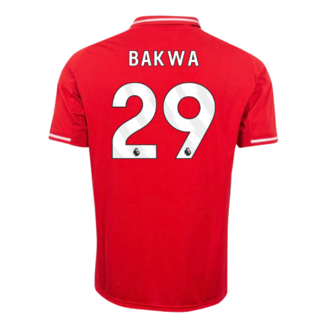 2025-2026 Nottingham Forest Home Shirt (Bakwa 29)