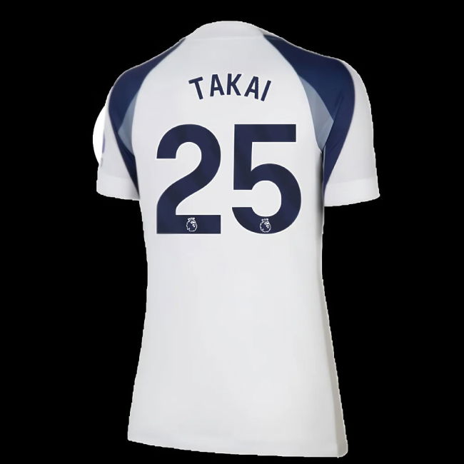 2025-2026 Tottenham Home Shirt (Womens) (Takai 25)
