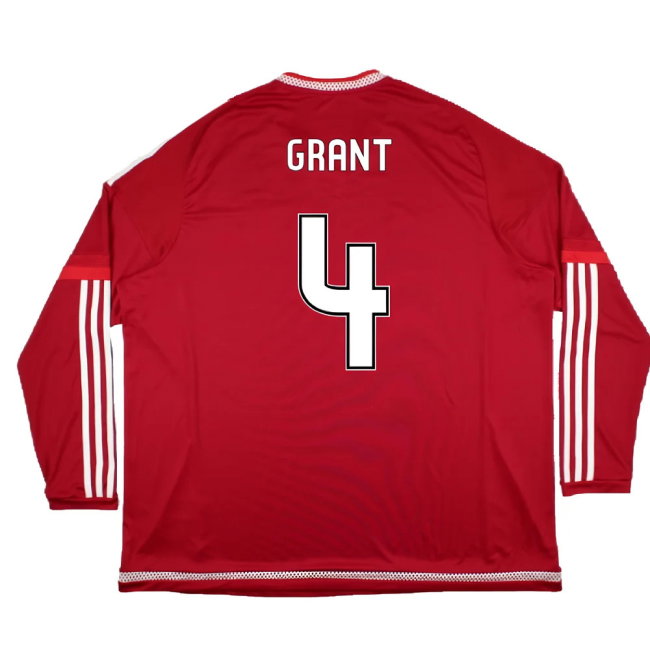 Aberdeen 2015-2016 Home Long Sleeve (3XL) (Excellent) (Grant 4)
