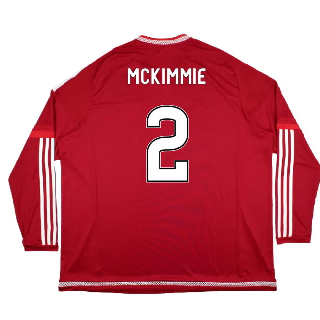 Aberdeen 2015-2016 Home Long Sleeve (3XL) (Excellent) (McKimmie 2)