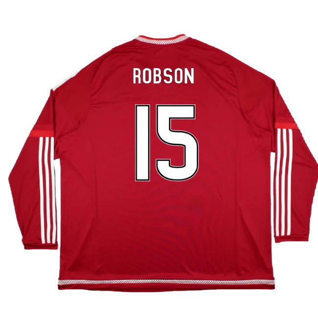 Aberdeen 2015-2016 Home Long Sleeve (3XL) (Excellent) (Robson 15)