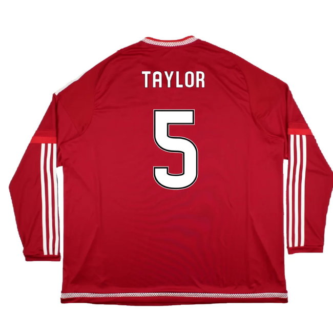Aberdeen 2015-2016 Home Long Sleeve (3XL) (Excellent) (Taylor 5)