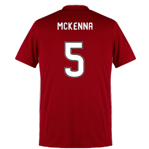 Aberdeen 2019-20 Home Shirt ((Mint) L) (McKenna 5)