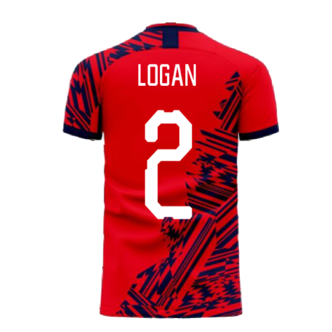 Aberdeen 2023-2024 Home Concept Football Kit (Libero) (Logan 2) - Baby