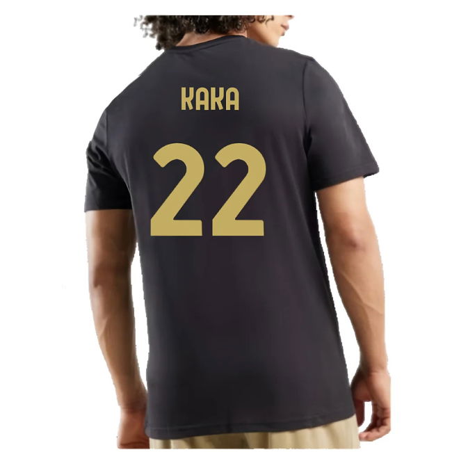 AC Milan 125th Anniversary ftblCulture Tee (Black) (Kaka 22)