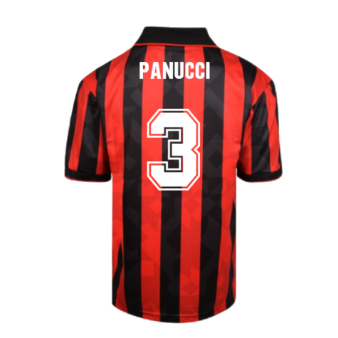 AC Milan 1994 Home Retro Shirt (Panucci 3)
