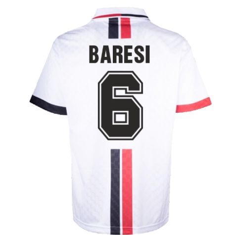 AC Milan 1996 Away Retro Shirt (BARESI 6)