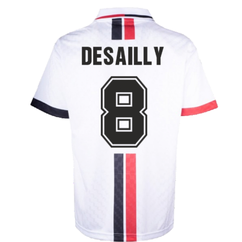 AC Milan 1996 Away Retro Shirt (DESAILLY 8)