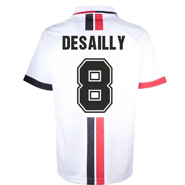 AC Milan 1996 Away Retro Shirt (DESAILLY 8)