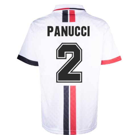 AC Milan 1996 Away Retro Shirt (Panucci 2)