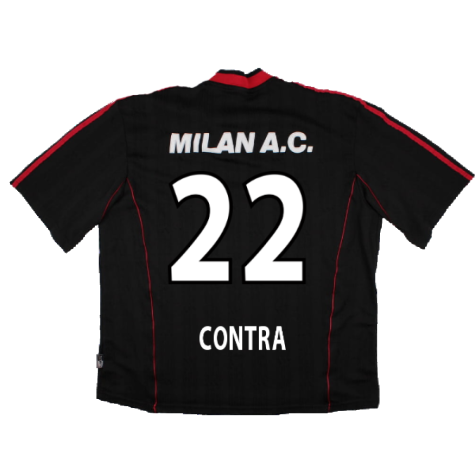 AC Milan 2000-01 Adidas Training Shirt (XL) (Contra 22) (Good)