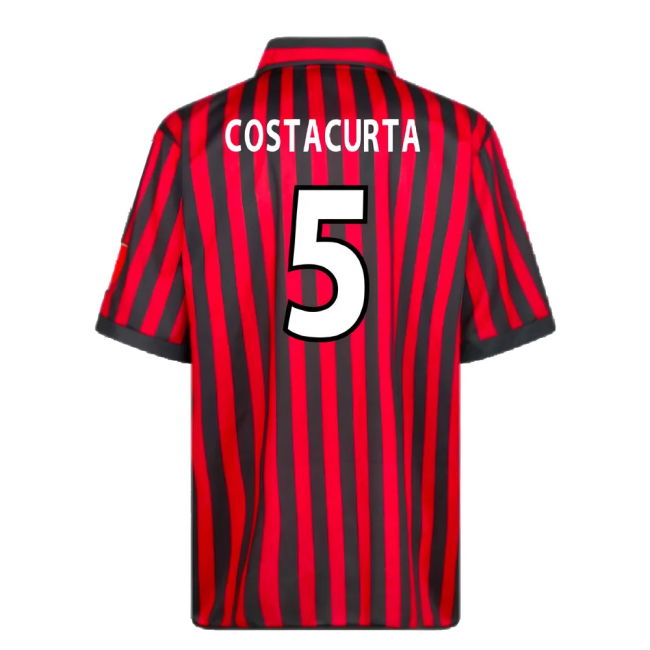 AC Milan 2000 Centenary Retro Football Shirt (Costacurta 5)