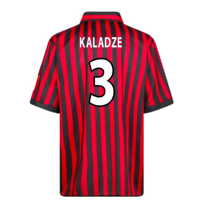 AC Milan 2000 Centenary Retro Football Shirt (Kaladze 3)