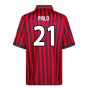 AC Milan 2000 Centenary Retro Football Shirt (Pirlo 21)