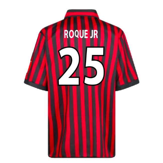 AC Milan 2000 Centenary Retro Football Shirt (Roque Jr 25)
