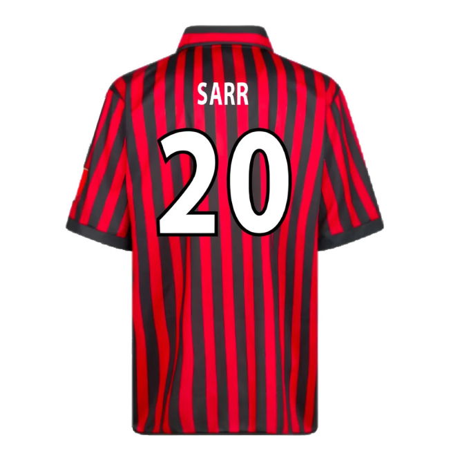 AC Milan 2000 Centenary Retro Football Shirt (Sarr 20)