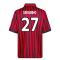 AC Milan 2000 Centenary Retro Football Shirt (Serginho 27)