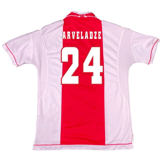 Ajax 1999-00 Home Shirt ((Excellent) M) (Arveladze 24)