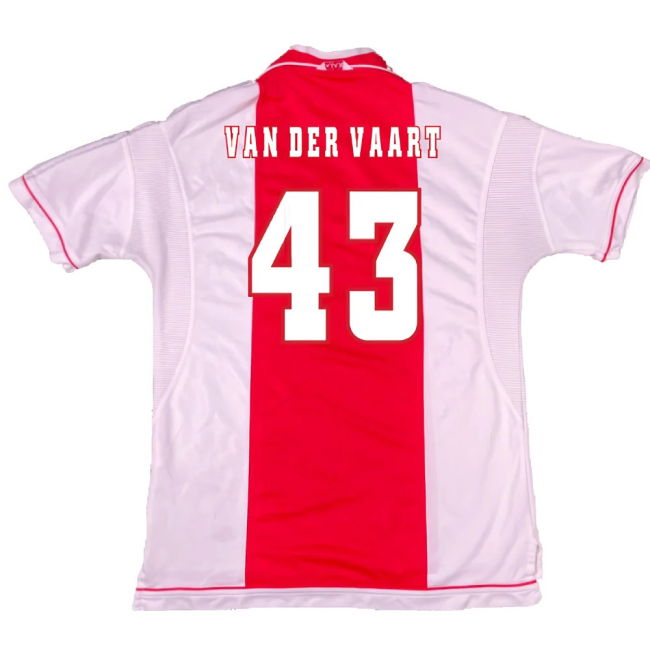 Ajax 1999-00 Home Shirt ((Excellent) M) (Van Der Vaart 43)