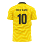 Al-Ittihad 2023-2024 Home Concept Football Kit (Libero) - Adult Long Sleeve (Your Name)