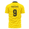 Al-Ittihad 2023-2024 Home Concept Football Kit (Libero) (Benzema 9)