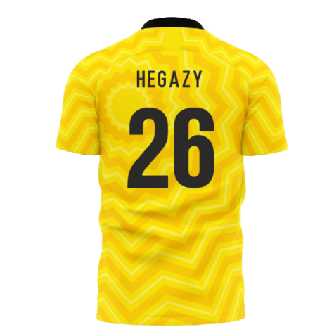 Al-Ittihad 2023-2024 Home Concept Football Kit (Libero) - Womens (Hegazy 26)