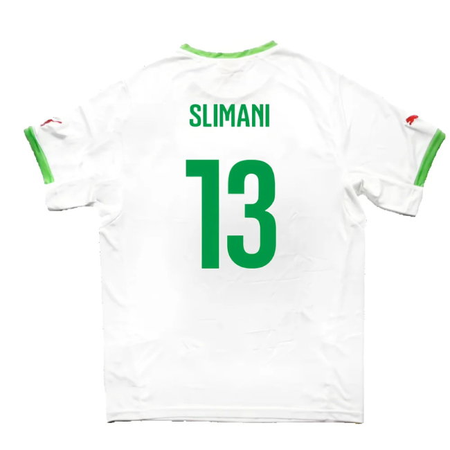 Algeria 2014-15 Home Shirt (M) (Slimani 13) (Fair)