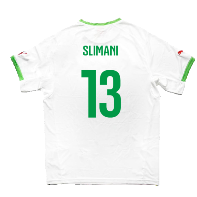Algeria 2014-15 Home Shirt (M) (Slimani 13) (Fair)