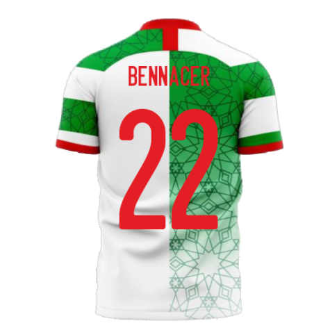 Algeria 2023-2024 Home Concept Football Kit (Libero) (BENNACER 22)