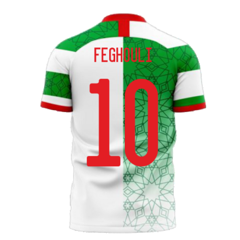 Algeria 2023-2024 Home Concept Football Kit (Libero) (FEGHOULI 10)