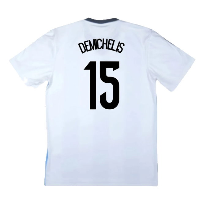 Argentina 2013-15 Basic Home Shirt (Very Good) (Demichelis 15)