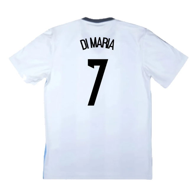 Argentina 2013-15 Basic Home Shirt (Very Good) (Di Maria 7)