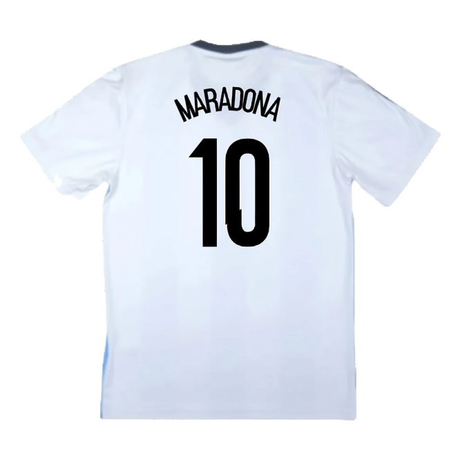 Argentina 2013-15 Basic Home Shirt (Very Good) (Maradona 10)
