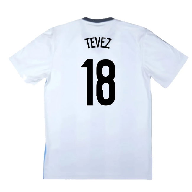 Argentina 2013-15 Basic Home Shirt (Very Good) (Tevez 18)
