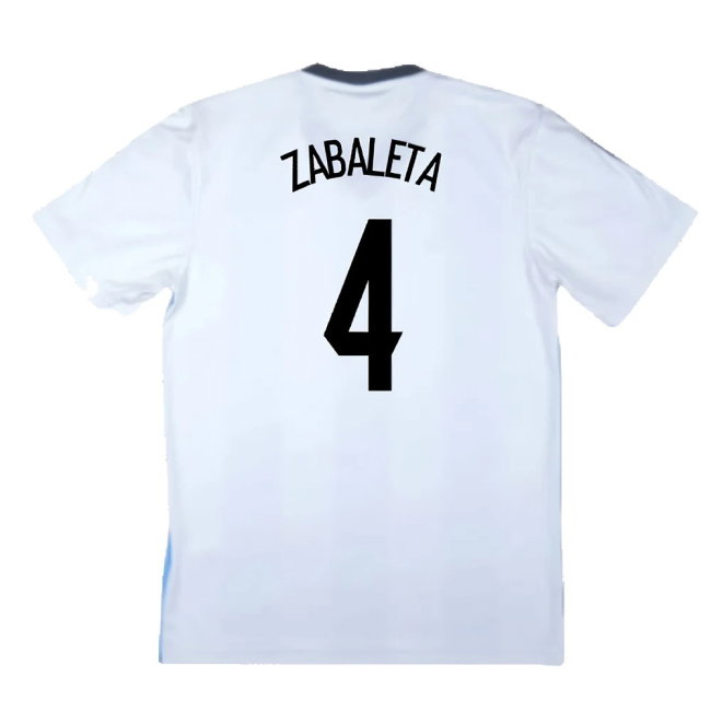 Argentina 2013-15 Basic Home Shirt (Very Good) (Zabaleta 4)