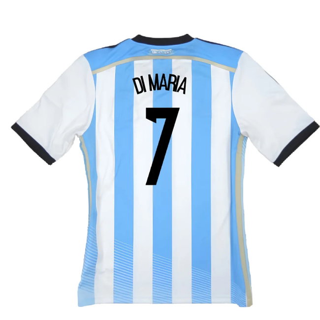 Argentina 2014-15 Home Shirt (XL) (Very Good) (Di Maria 7)