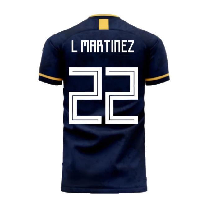 Argentina 2025-2026 Away Concept Football Kit (Libero) (L MARTINEZ 22)