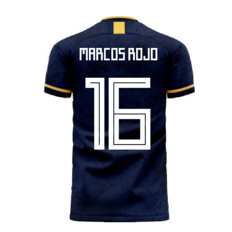 Argentina 2025-2026 Away Concept Football Kit (Libero) (MARCOS ROJO 16)