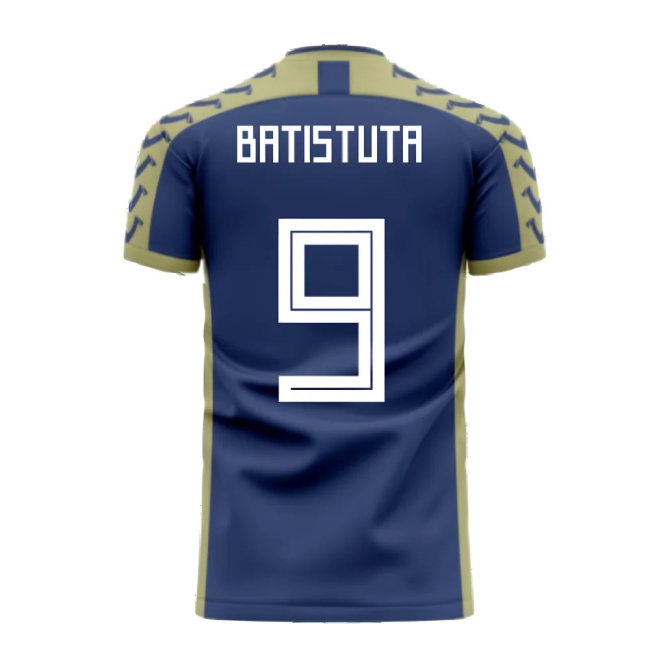 Argentina 2025-2026 Away Concept Football Kit (Viper) (BATISTUTA 9)