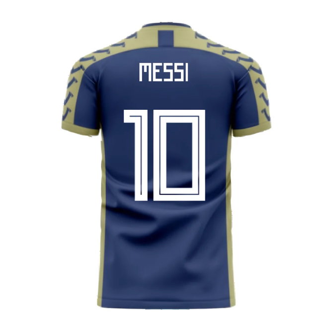 Argentina 2025-2026 Away Concept Football Kit (Viper) (MESSI 10)